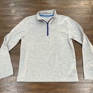 Vineyard Vines Light Gray Kids Polo - Size YM